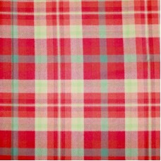 Reiver Light Weight Tartan Fabric - Highland Rose